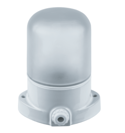 Светильник Navigator 14 088 NBL-SA2-60-E27-WH белый  (НПБ 400-1 для сауны)