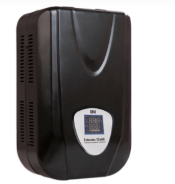 Стабилизатор IEK однофазный 10кВа релейный навесной Extensive 10 кВА