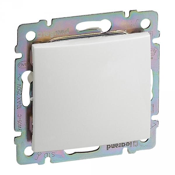 Legrand Valena  Белый Выключатель механизм 1-клавишный 10А 250В 774401 индивидуальная упаковка DIY