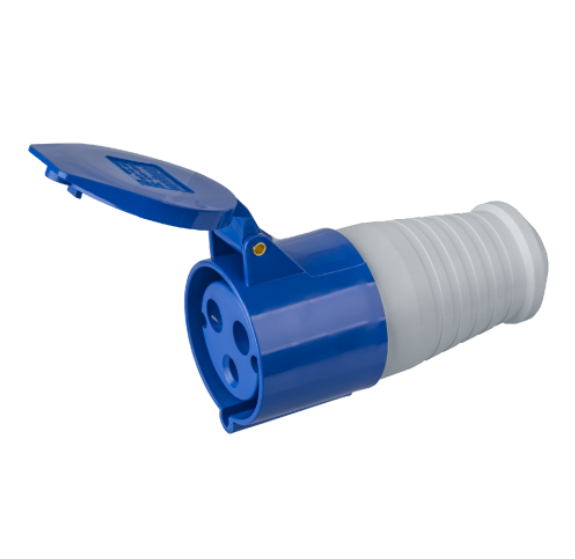 Розетка Navigator 14 306 NCA-SR223-32-220 переносная 32А 2P+PE IP44