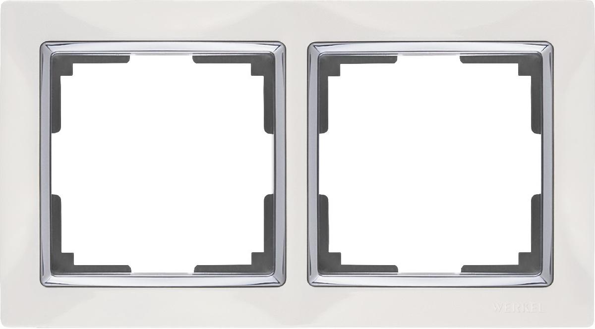 Werkel  Snabb Basic Белый Рамка 2-местная WL03-Frame-02 a036626