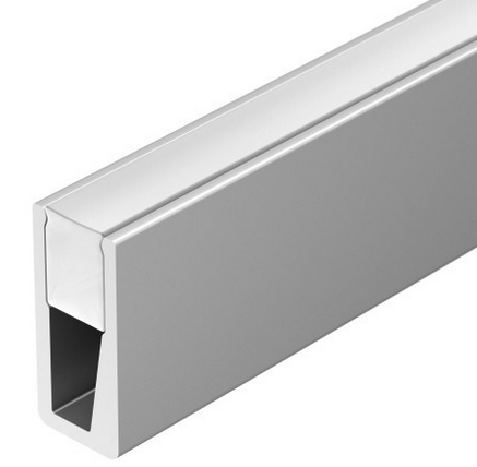 Arlight Профиль с экраном ALU-NANO-6-2000 ANOD+SILICONE