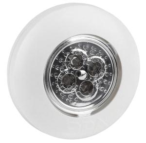 Фонарь светодиодный ЭРА SB-501"Аврора" 4xLED, 3xAAA, белый, Пушлайт